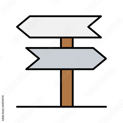 Direction Sign icon