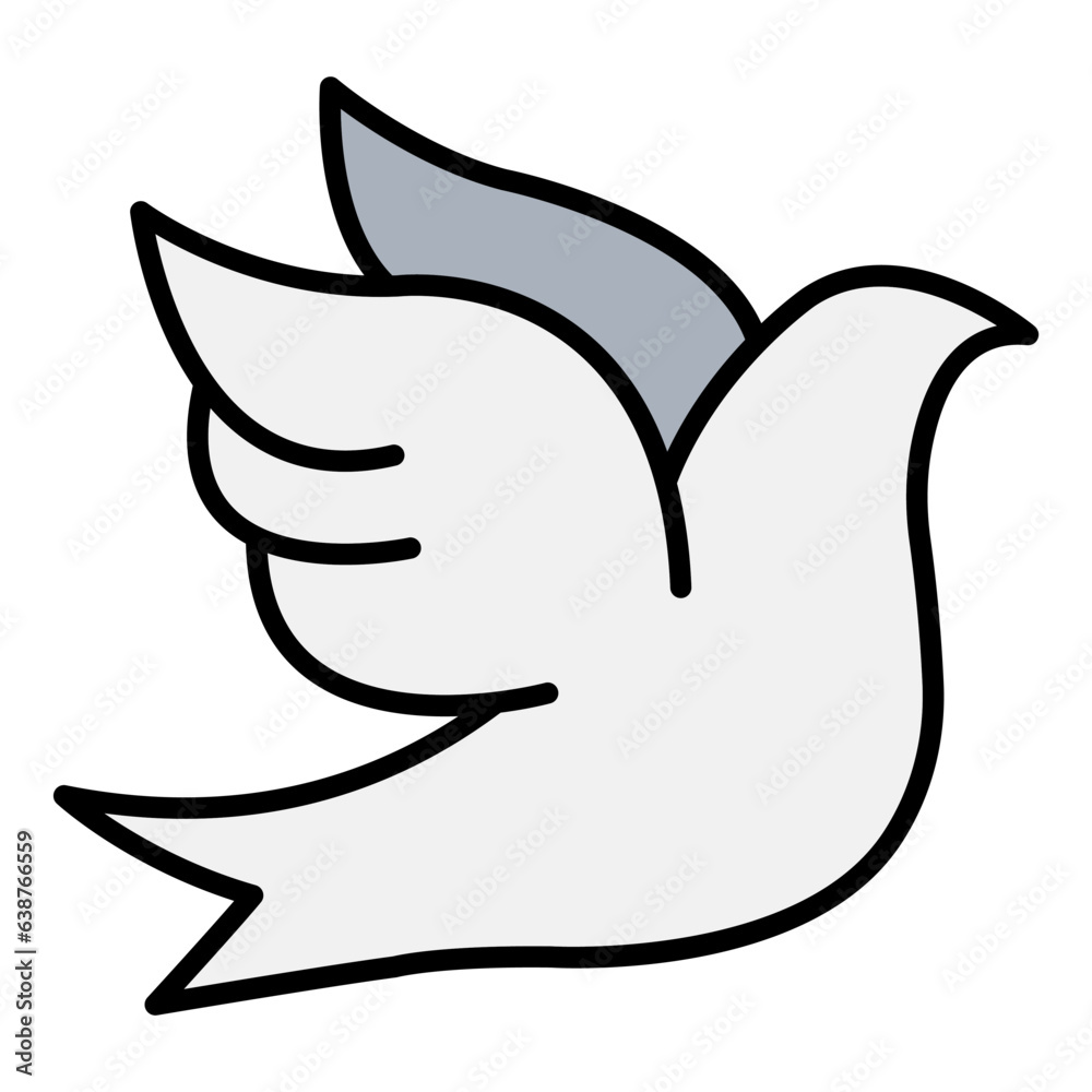 Obraz premium Dove icon