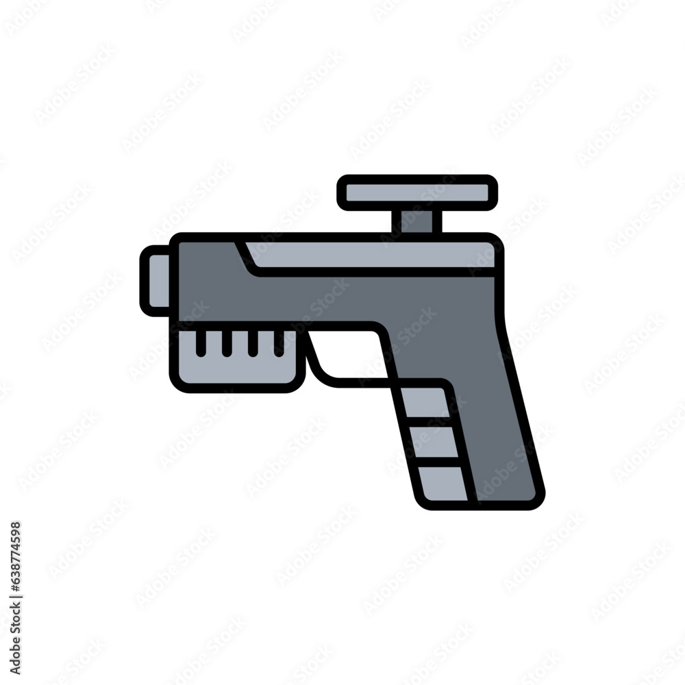 Superhero Gun icon