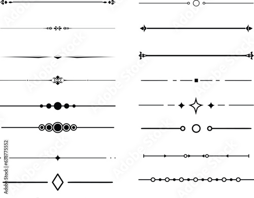 elements and page decoration