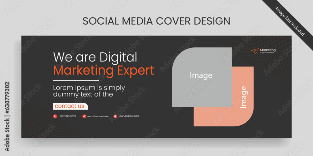 digital marketing banner templates design