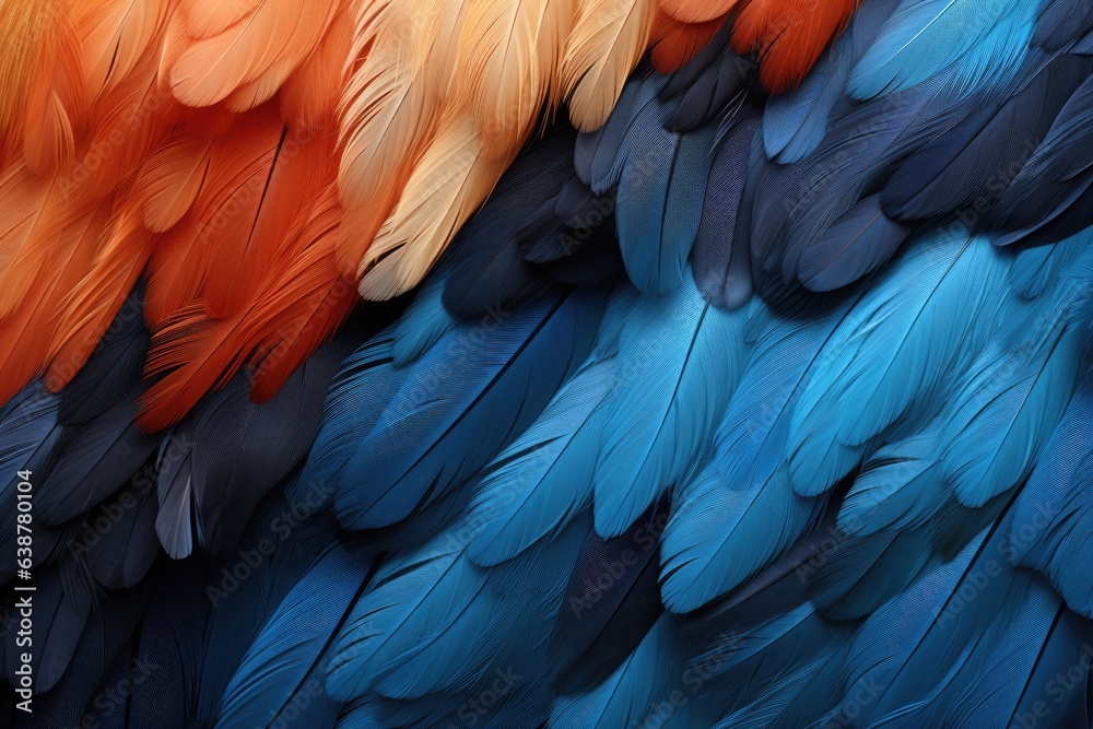 Beautiful multicolour feathers background in dark pastel colors. Closeup image of colorful fluffy feather. Minimal abstract composition with place for text. Copy space Beautiful multicolour feathers background in dark pastel colors. Closeup image of colorful fluffy feather. Minimal abstract composition with place for text. Copy space