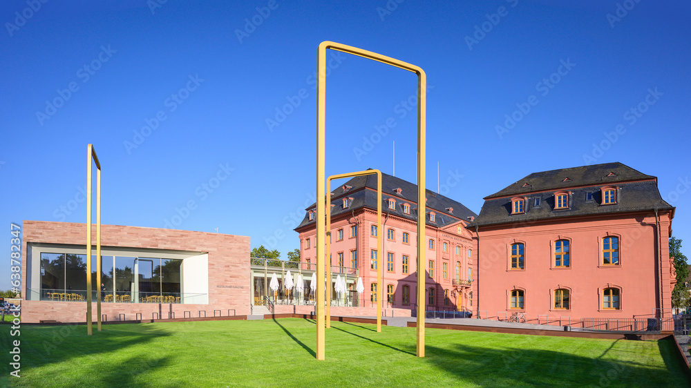 View of the Landtag, the Government Building of Rheinland Pfalz