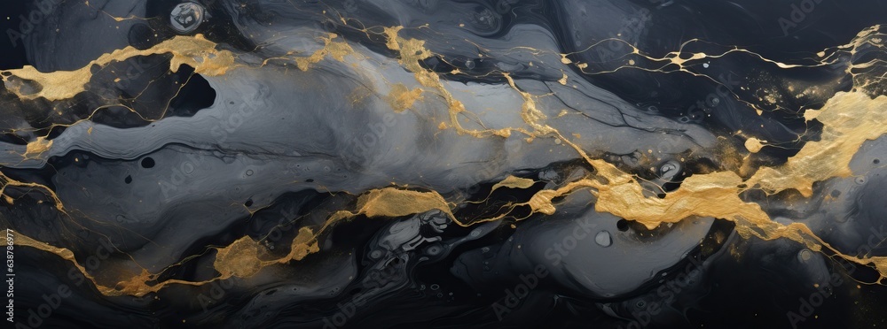 gold & black abstract & abstract painting, in the style of organic fluid shapes, detailed background gold & black abstract & abstract painting, in the style of organic fluid shapes, detailed background