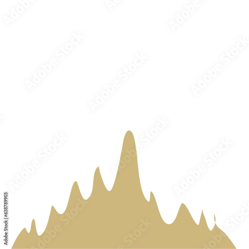 Stalagmite Illustration Vector