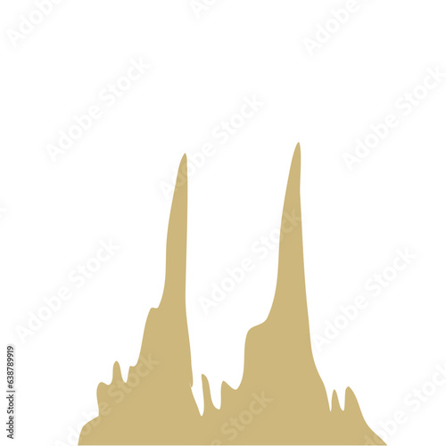 Stalagmite Illustration Vector