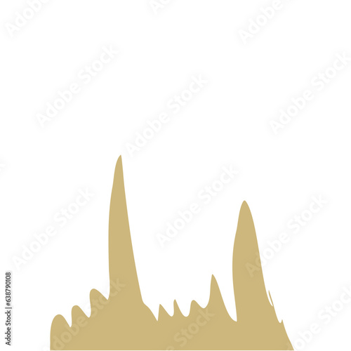 Stalagmite Illustration Vector