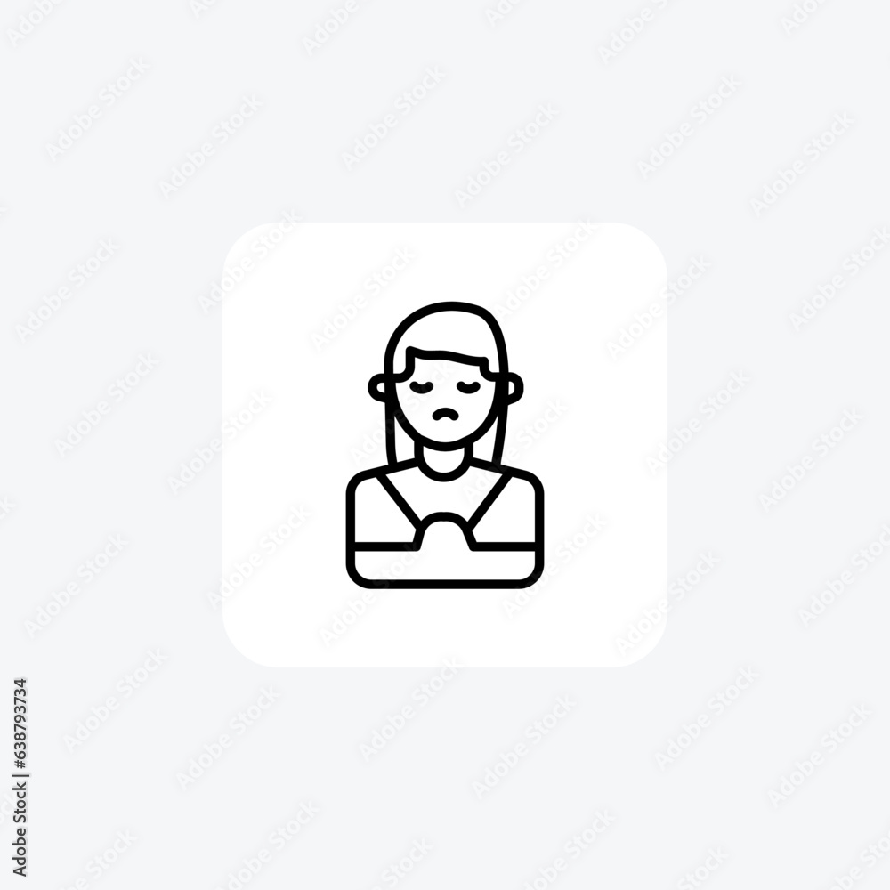 Celebrating the Radiance of Christmas Women Line Icon Celebrating the Radiance of Christmas Women Line Icon