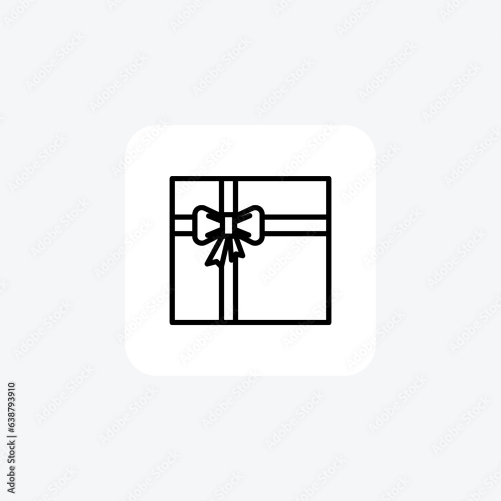 Discovering the Magic within Gift Box Line Icon Discovering the Magic within Gift Box Line Icon