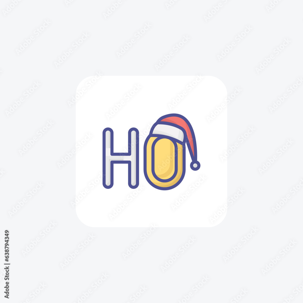 Capturing Christmas Magic in Filled Outline Icon Capturing Christmas Magic in Filled Outline Icon