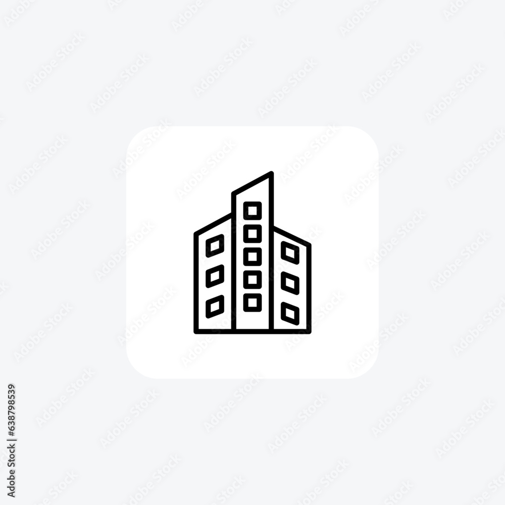 Achievement, winner fully editable vector line icon