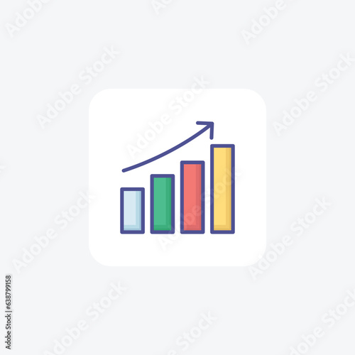 Key, lock fully editable vector line icon