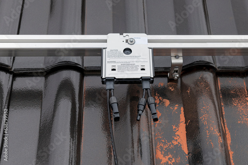 Vorbereitung für die Installation einer Photovoltaik Anlage