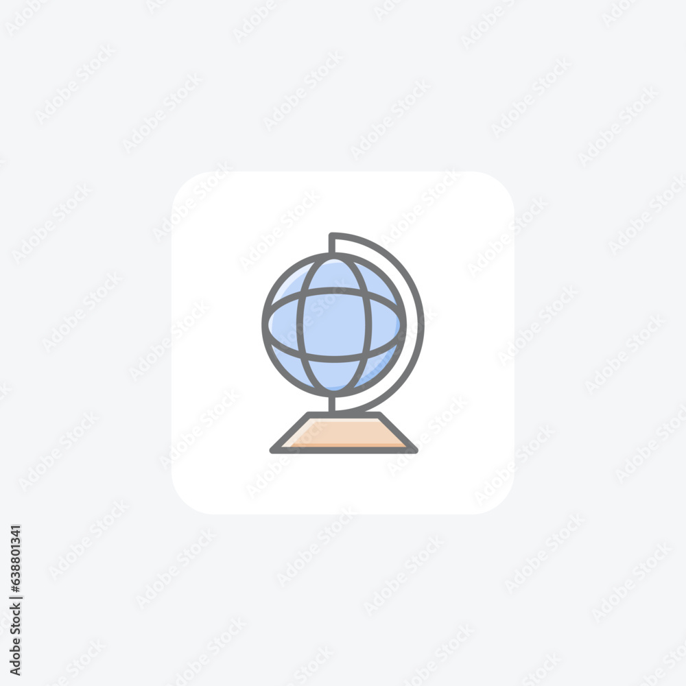 EarthSphere Navigating the Global Canvas Awesome Icon EarthSphere Navigating the Global Canvas Awesome Icon