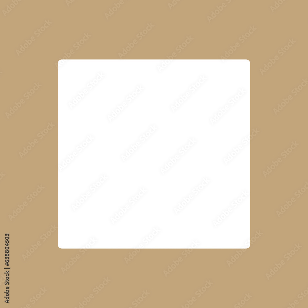 Square Cut-Out in a Piece of Paper. Can be used as a Photo Frame. Square Cut-Out in a Piece of Paper. Can be used as a Photo Frame.