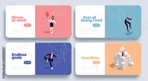 Office People Stress Set