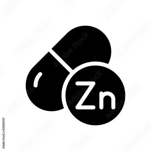 zinc glyph icon