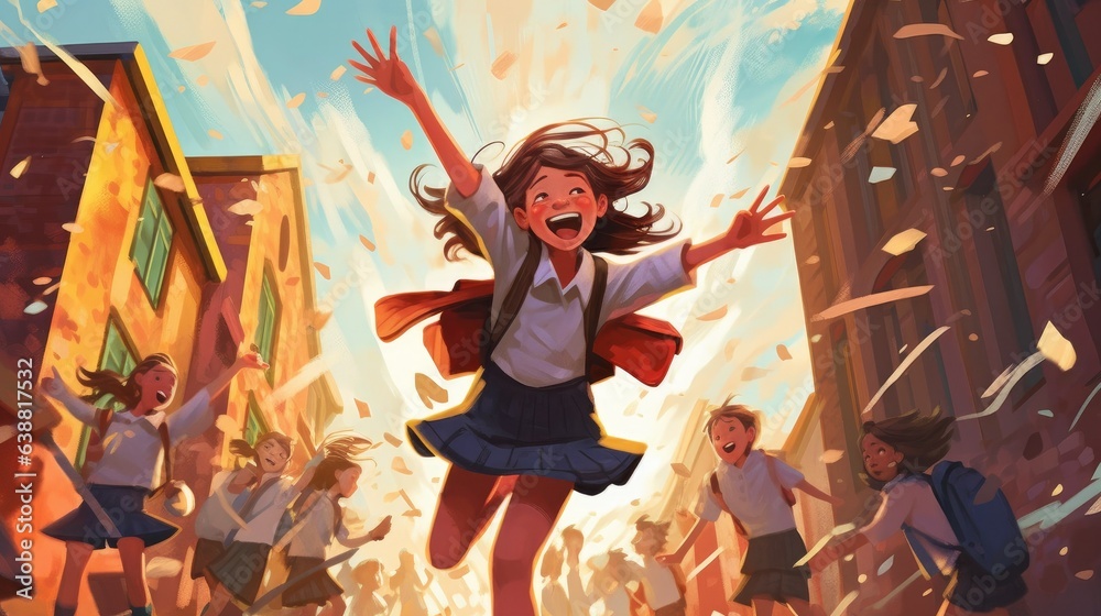Back to school concept illustration Back to school concept illustration