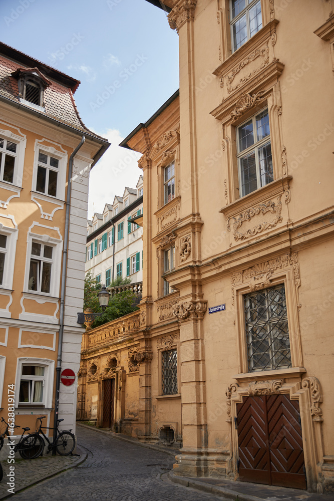 Bamberg German Bavarian City Street 