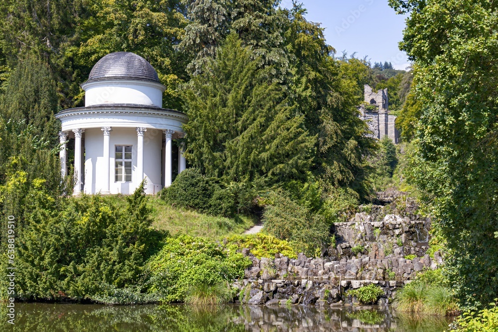 Apollo Temple in the Bergpark Wilhelmshöhe near Kassel, Germany Apollo Temple in the Bergpark Wilhelmshöhe near Kassel, Germany