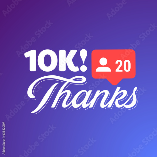 10K social media followers  10K followers