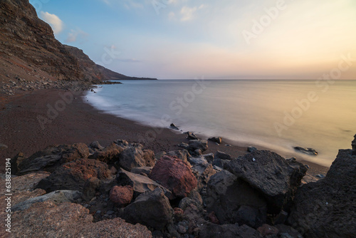 El Verodal Beach, on the northwestern coast of El Hierro, is in a marvellous setting in the municipality of La Frontera El Hierro island Canary islands Spain photo