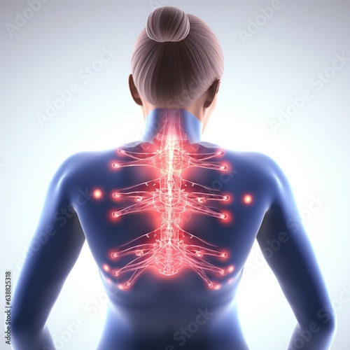 Back Pain Discomfort from Strain or Injury