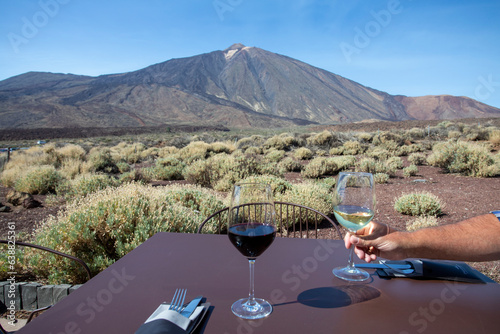 Tenerife Canary islands Spain on September 24, 2021 Parador de las Canadas del Teide State run hotel