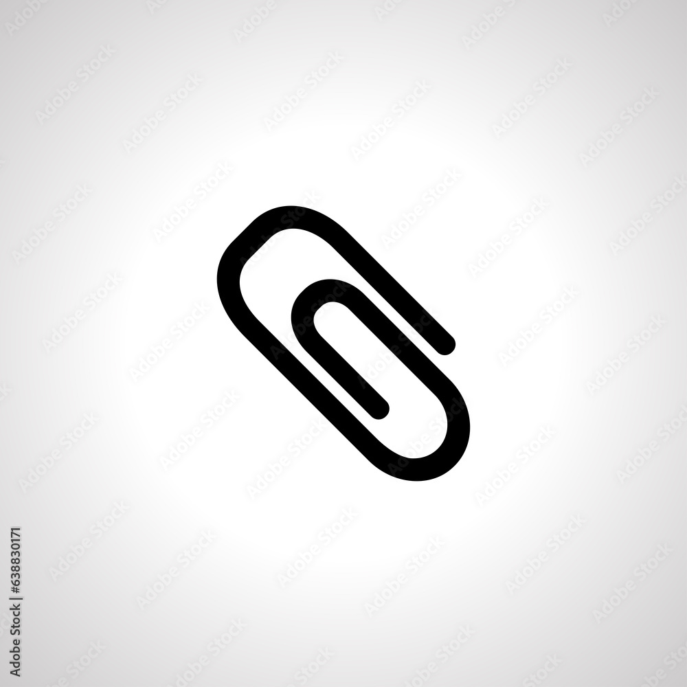 paper clip isolated icon. paper clip isolated icon. paper clip isolated icon. paper clip isolated icon.