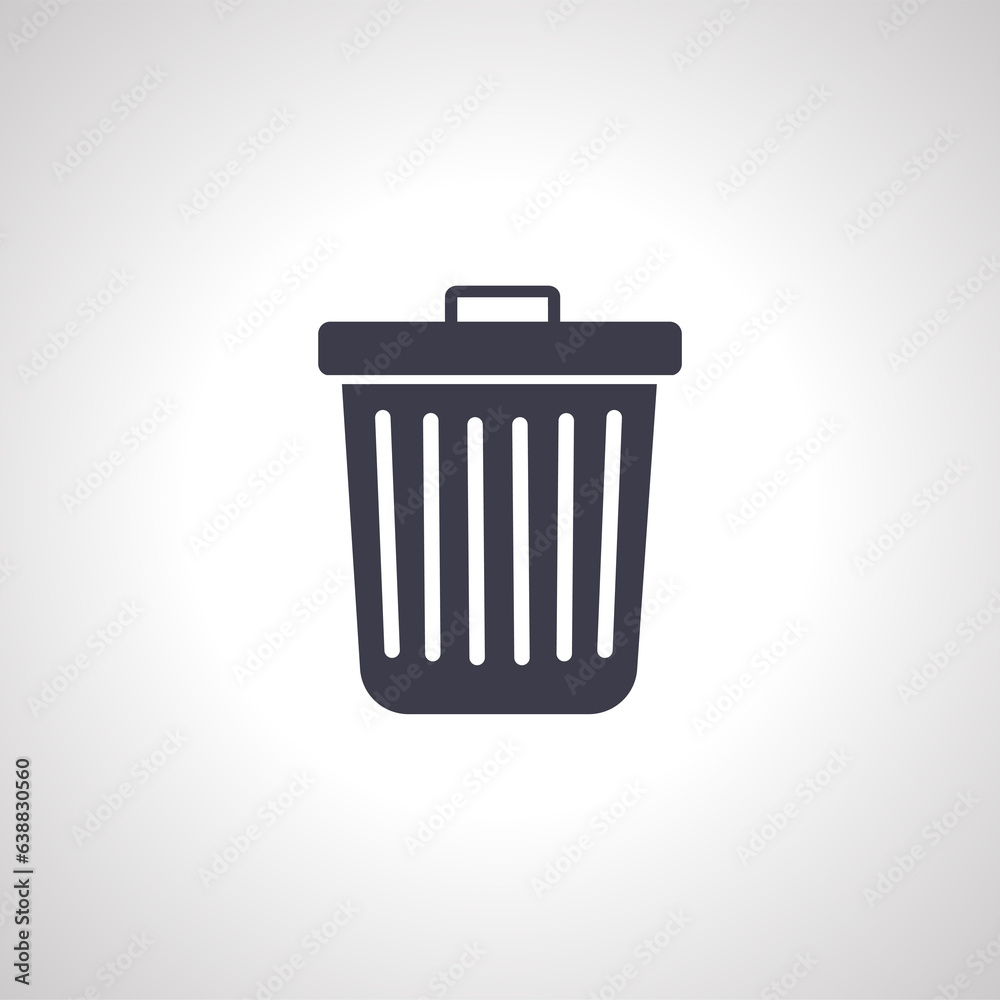 trash can icon. recycle bin icon trash can icon. recycle bin icon
