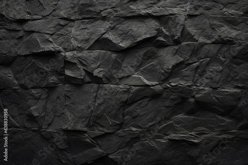 Dark gray rough stone texture background