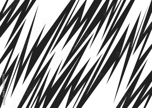 Abstract background with seamless diagonal arrow line pattern. Reflective lightning pattern