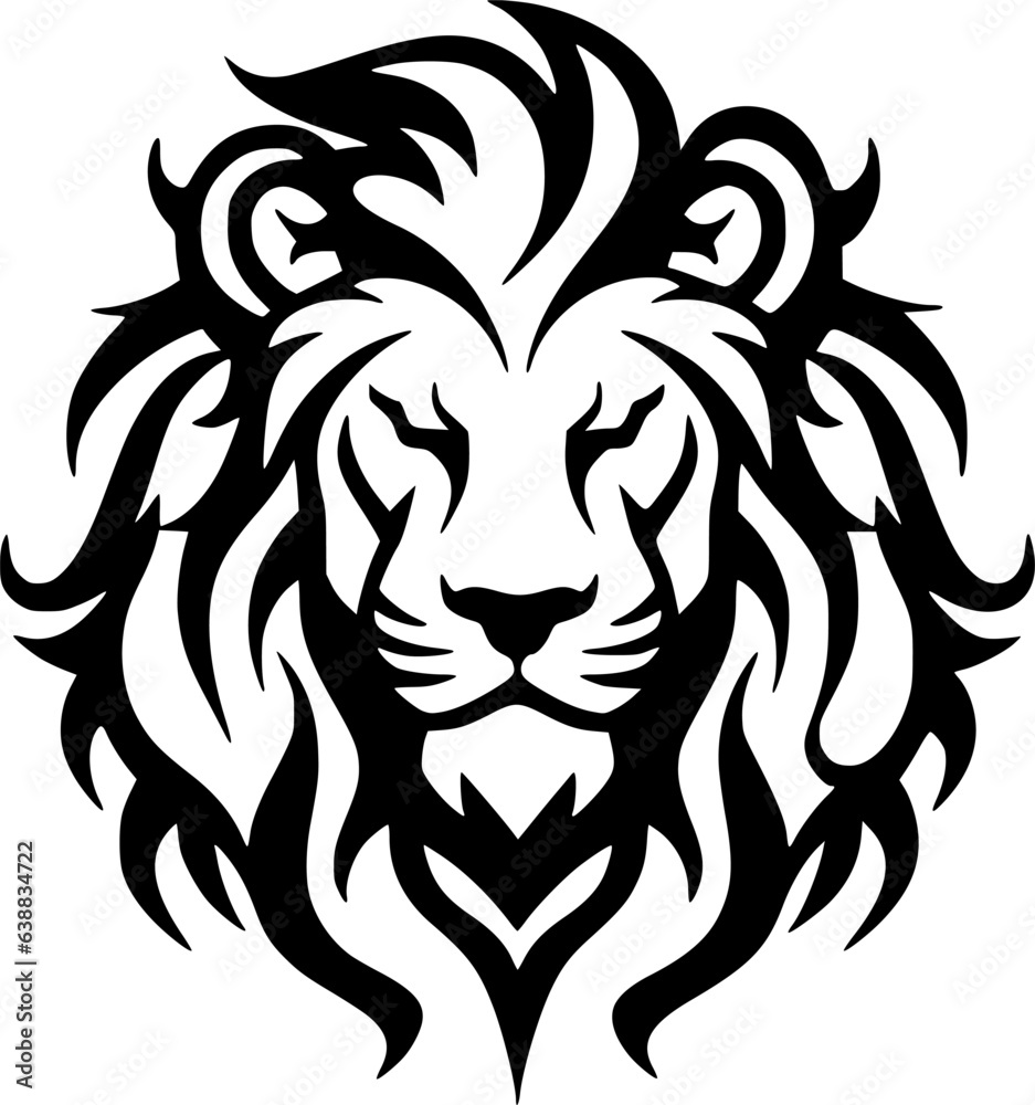 Obraz premium Lion - High Quality Vector Logo - Vector illustration ideal for T-shirt graphic