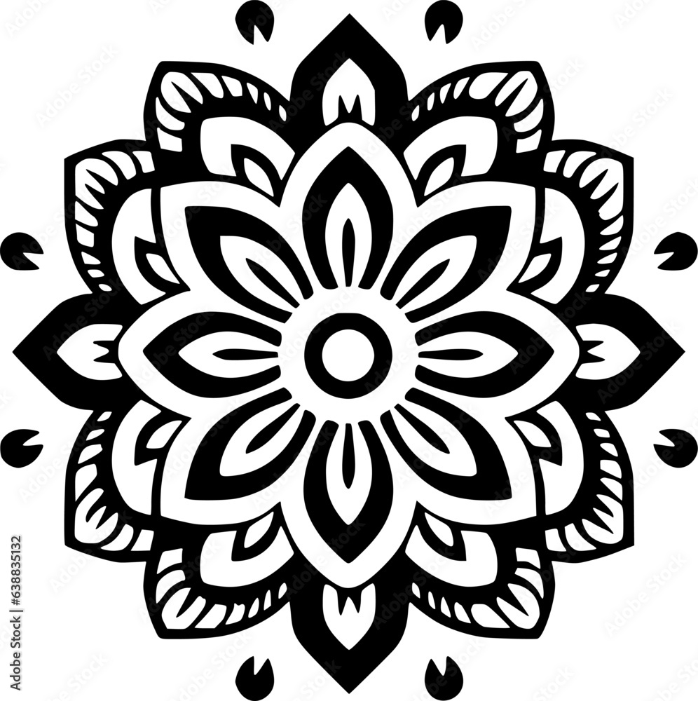 Mandala - High Quality Vector Logo - Vector illustration ideal for T-shirt graphic Mandala - High Quality Vector Logo - Vector illustration ideal for T-shirt graphic