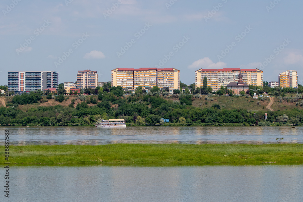 Galati Town and Danube River, Romania