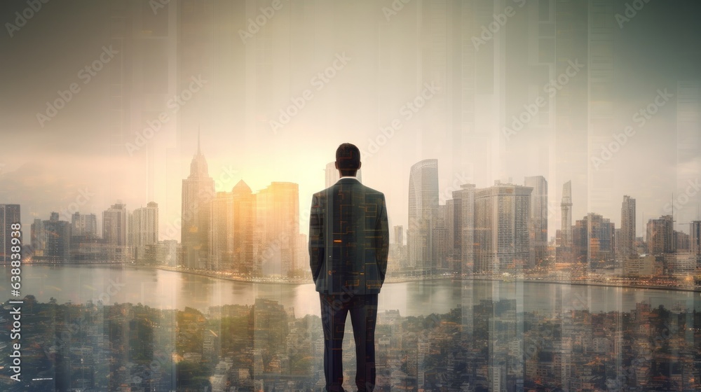man in the city man person generative AI man in the city man person generative AI