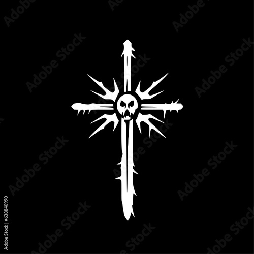 Sword - High Quality Vector Logo - Vector illustration ideal for T-shirt graphic