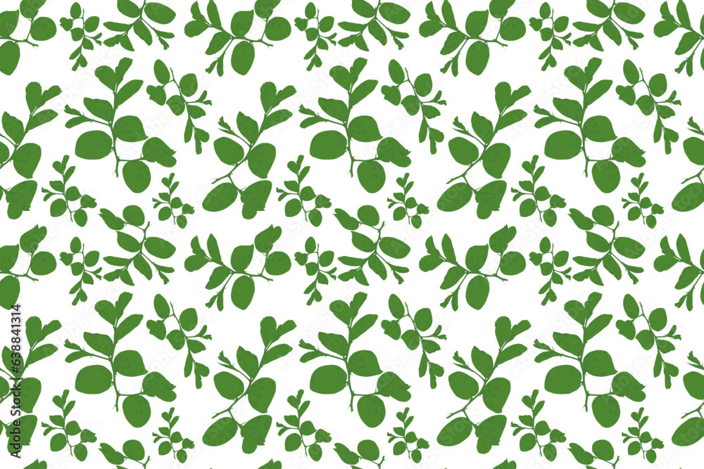 seamless pattern with green leaves, a green leafy pattern on a white background seamless pattern with green leaves, a green leafy pattern on a white background