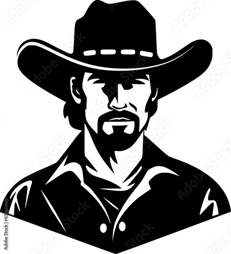 Western - High Quality Vector Logo - Vector illustration ideal for T-shirt graphic