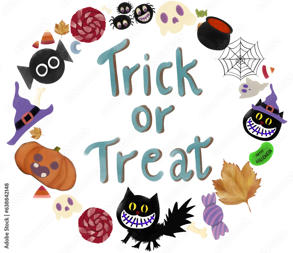halloween trick or treat fream