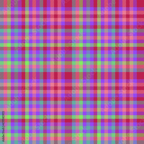 Background vector seamless of texture fabric plaid with a textile tartan pattern check.