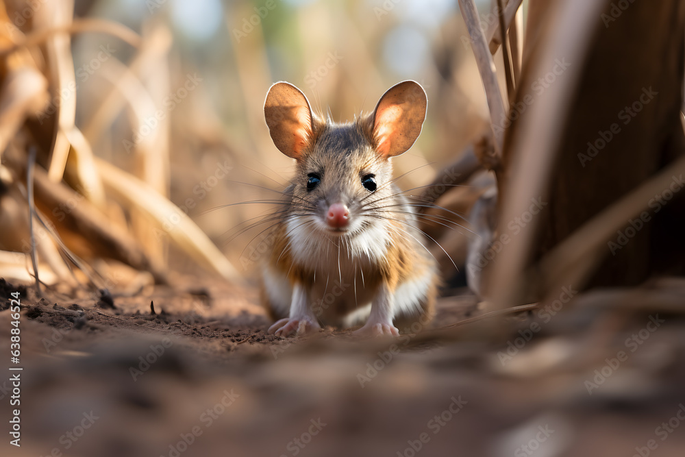 Obraz premium A Bandicoot portrait, wildlife photography
