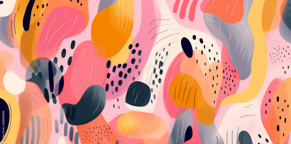creative texture abstract print trend design trendy illustration geometric spot. Generative AI. creative texture abstract print trend design trendy illustration geometric spot. Generative AI.