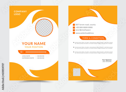 Id card design, id card,id card template
