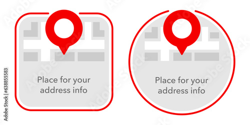 We Have Moved - sticker for relocated office