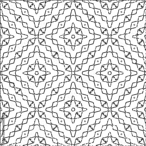 White background with black Dashes lines. Plain background with  simpe pattern. Black and white color. Abstract background for web page, textures, card, poster, fabric, textile.