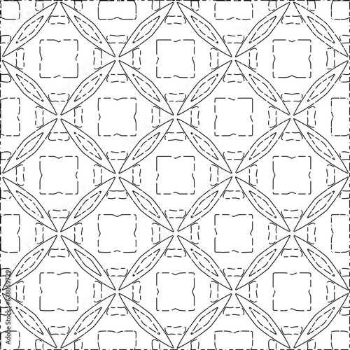 White background with black Dashes lines. Plain background with  simpe pattern. Black and white color. Abstract background for web page, textures, card, poster, fabric, textile.