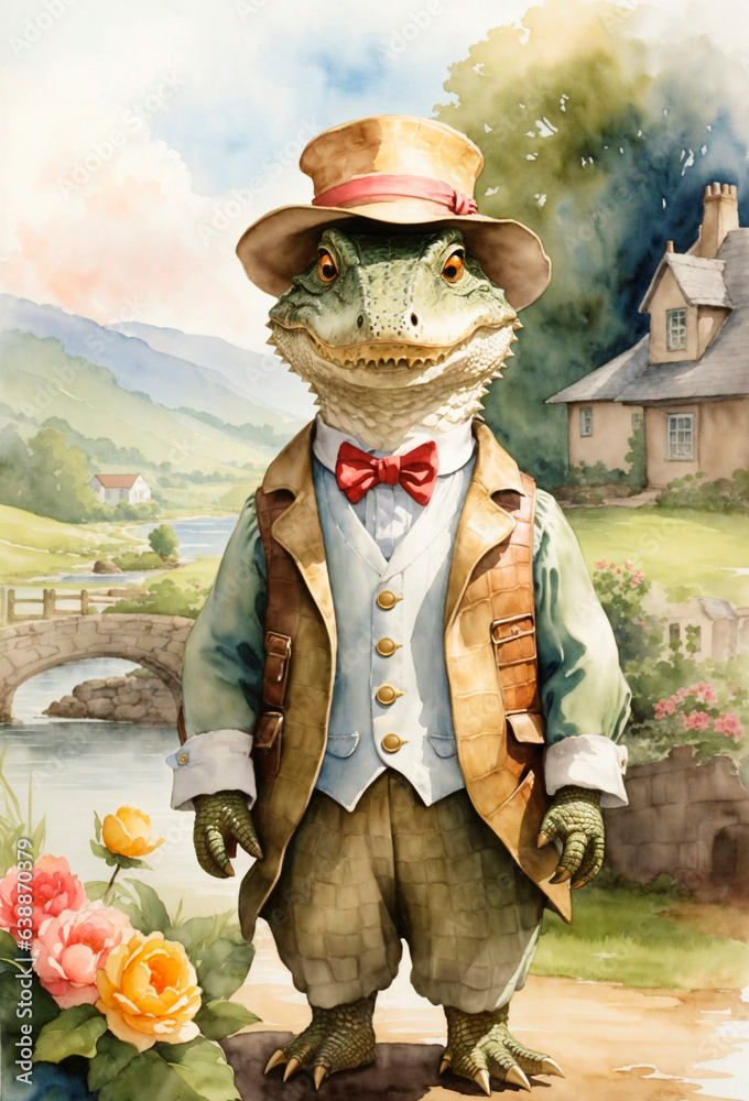 Obraz premium Crocodile