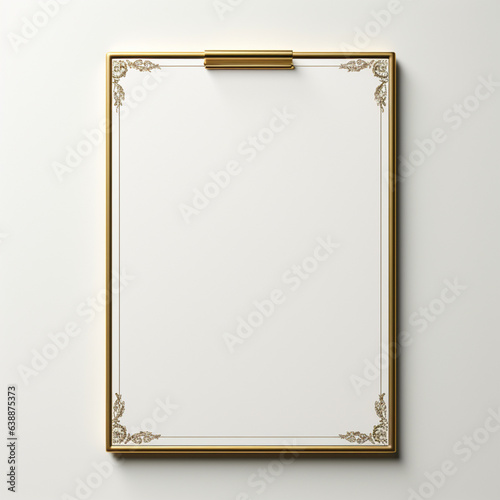 template decoration empty model