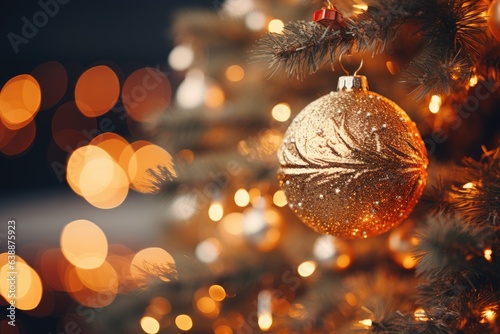Christmas tree decorations - Christmas Backgrounds